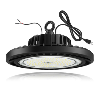 TREONYIA UFO LED High Bay 100W, 120/277,  14,000LM, Black Finish